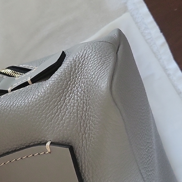 COPY - Chloe Daria Small handbag in Gray leather - Picture 4 of 16